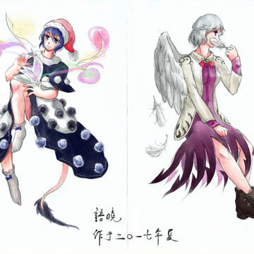 ドレサグ+線画