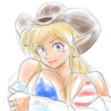 落描き