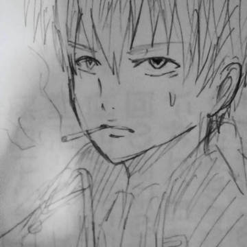 土方さん  落書き