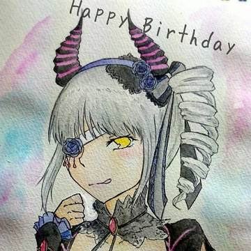 灰島華賀利 生誕絵