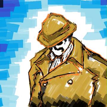 落書き WATCHMEN ロールシャッハ