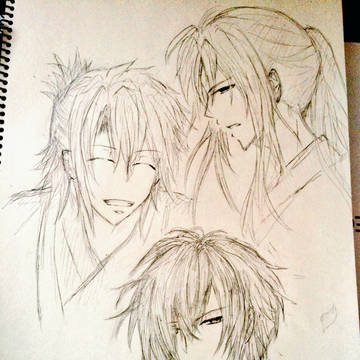 薄桜鬼落書き アナログ
