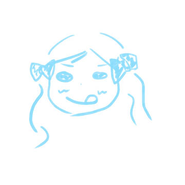 髪をもしゃもしゃしたくなる子