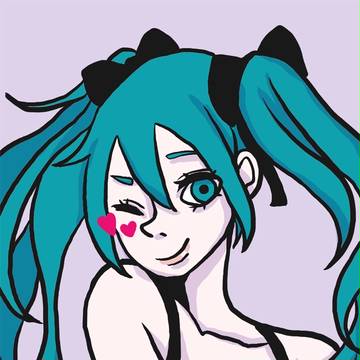落書きミク