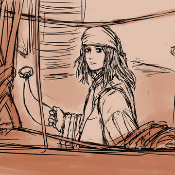 PotC5の小鳥とサラザール