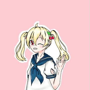 黄毛双马尾www