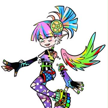 炫彩的……