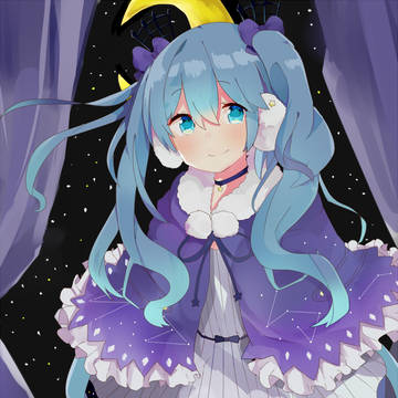 冬の夜ミク