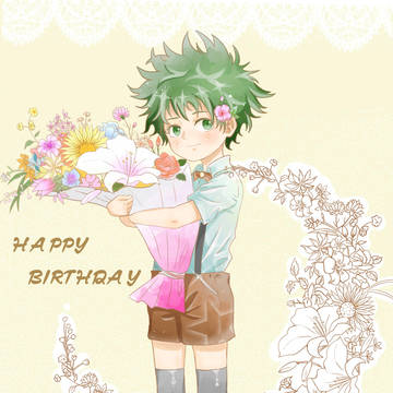HAPPY BIRTHDAY TO MIDORIYA