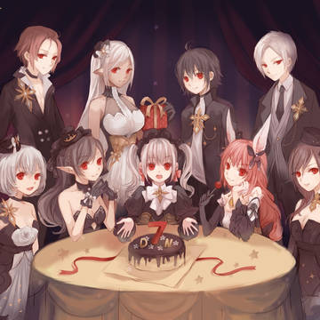 龙之谷 7周年贺图