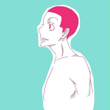 横顔