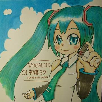 初音ミク 夏っぽく