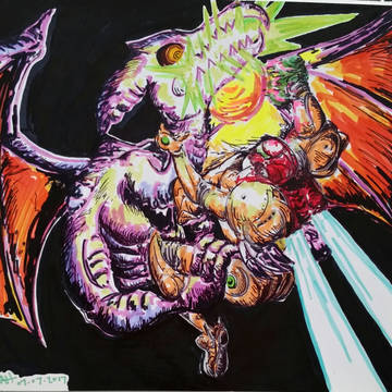Samus & Ridley
