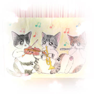 ねこの音楽隊
