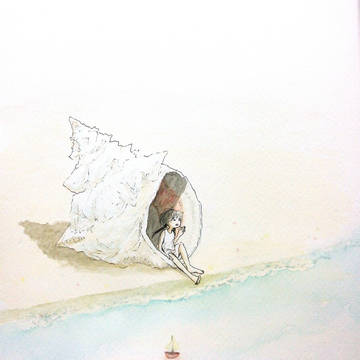 海の音をききながら
