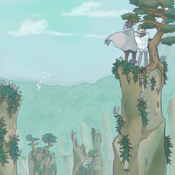 【P-GB】ハシラ山とその固有植物【世界観】