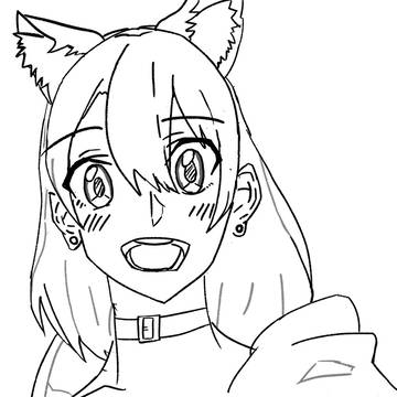 まちさんのところの子を勝手に書かせていただきました。
