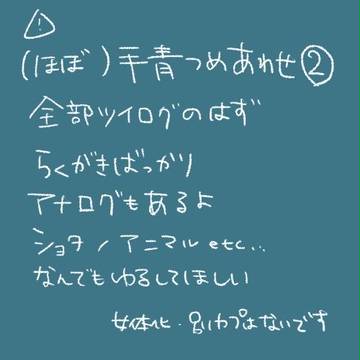 手青詰め合わせ２※腐向け