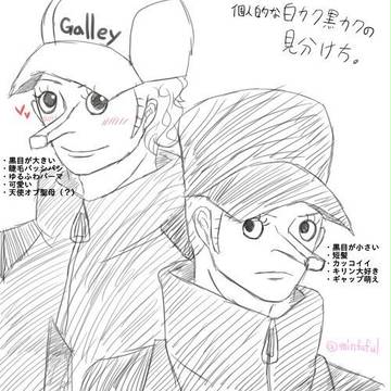 白カクと黒カクの見分け方（個人的に）