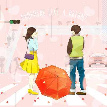 雨にキッスの花束を