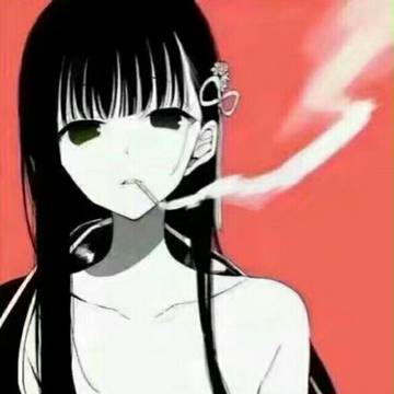女孩恐怖的眼神