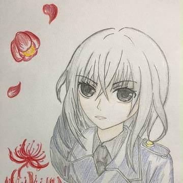刀剣乱舞　骨喰　描いてみた！