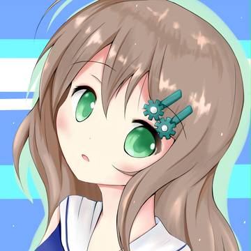 水着の頼子さん