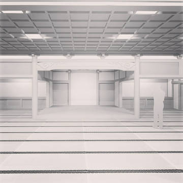 社寺建築パース