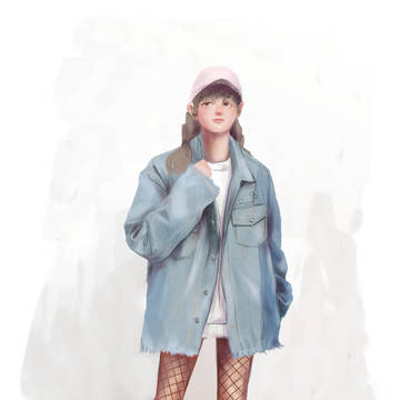 女