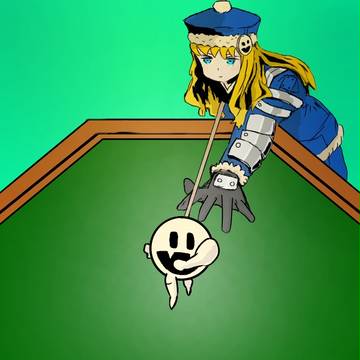 ビリヤードガン子