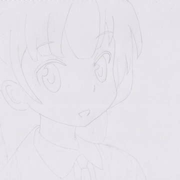 涼風青葉の模写