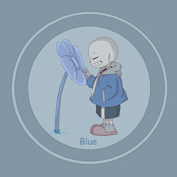 Blue