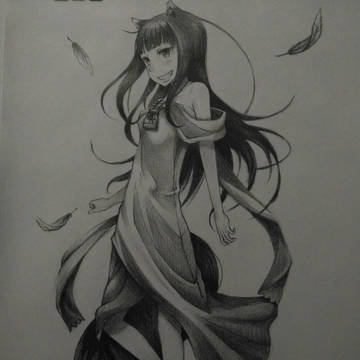 赫萝素描
