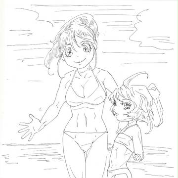 【幼女戦記】ターニャ、海へ行く。