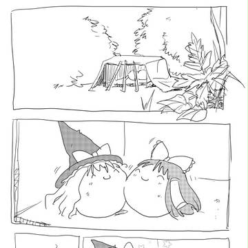ただ死ぬだけ(れいむ&まりさ)