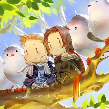 【Stucky】枝头上的小兔子