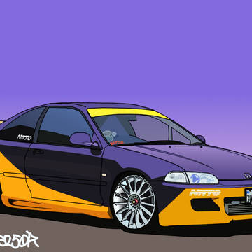 HONDA CIVIC COUPE SPOCOM ver.