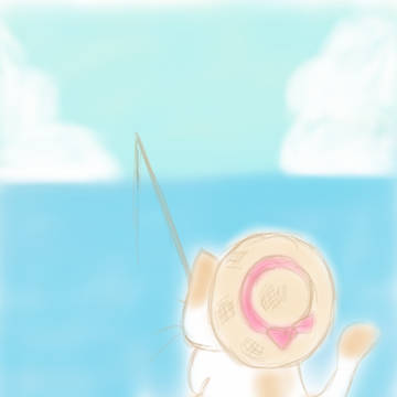 釣りにゃんこ