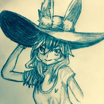 玉藻ちゃん、らくがき