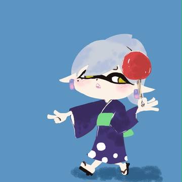 浴衣ホタル