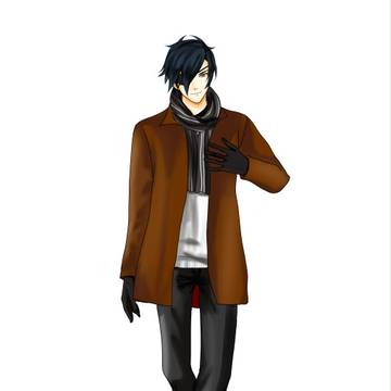 次回作立ち絵　光忠（仮）①、鶴丸（仮）②