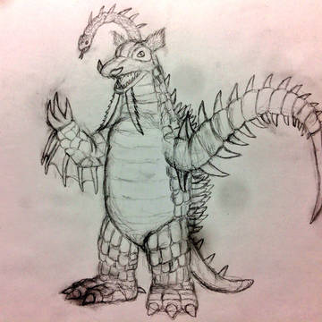 怪獣ラフ画集３６