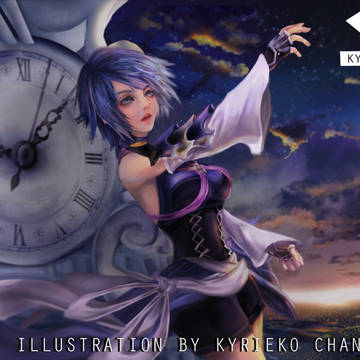 Master Aqua from Kingdom Hearts