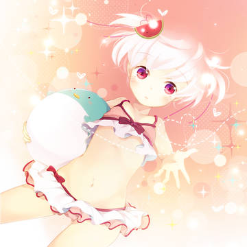 水着シロタさん。