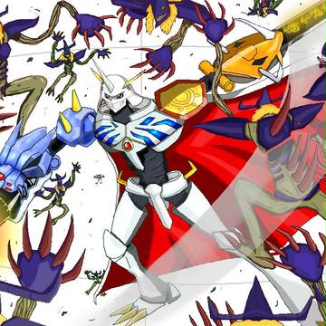 オメガモン VS ディアボロモン