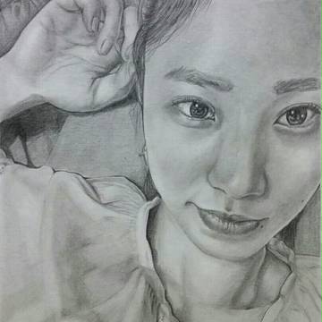 鉛筆画