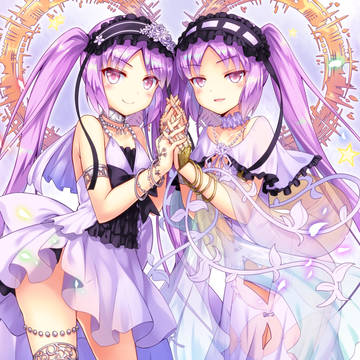 ツイッターで上げたステンノ&エウリュアレ