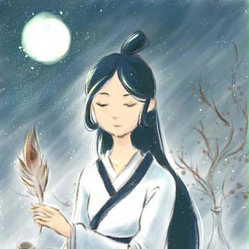 月下