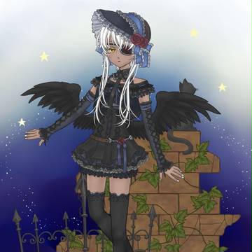 ゴスロリ風小悪魔