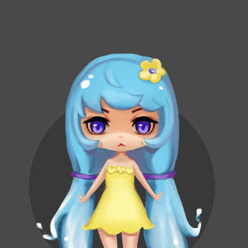 Water girl...